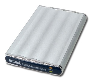 Buslink USB 2.0 Disk-On-The-Go Slim Portable Hard Drive | Buslink