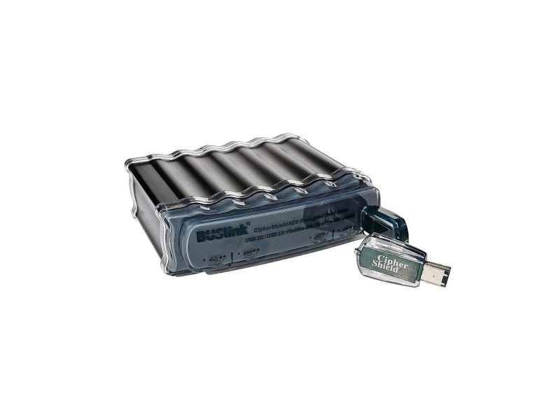 CipherShield USB Powered FIPS 1402 HIPAA 256bit AES Penta Interface