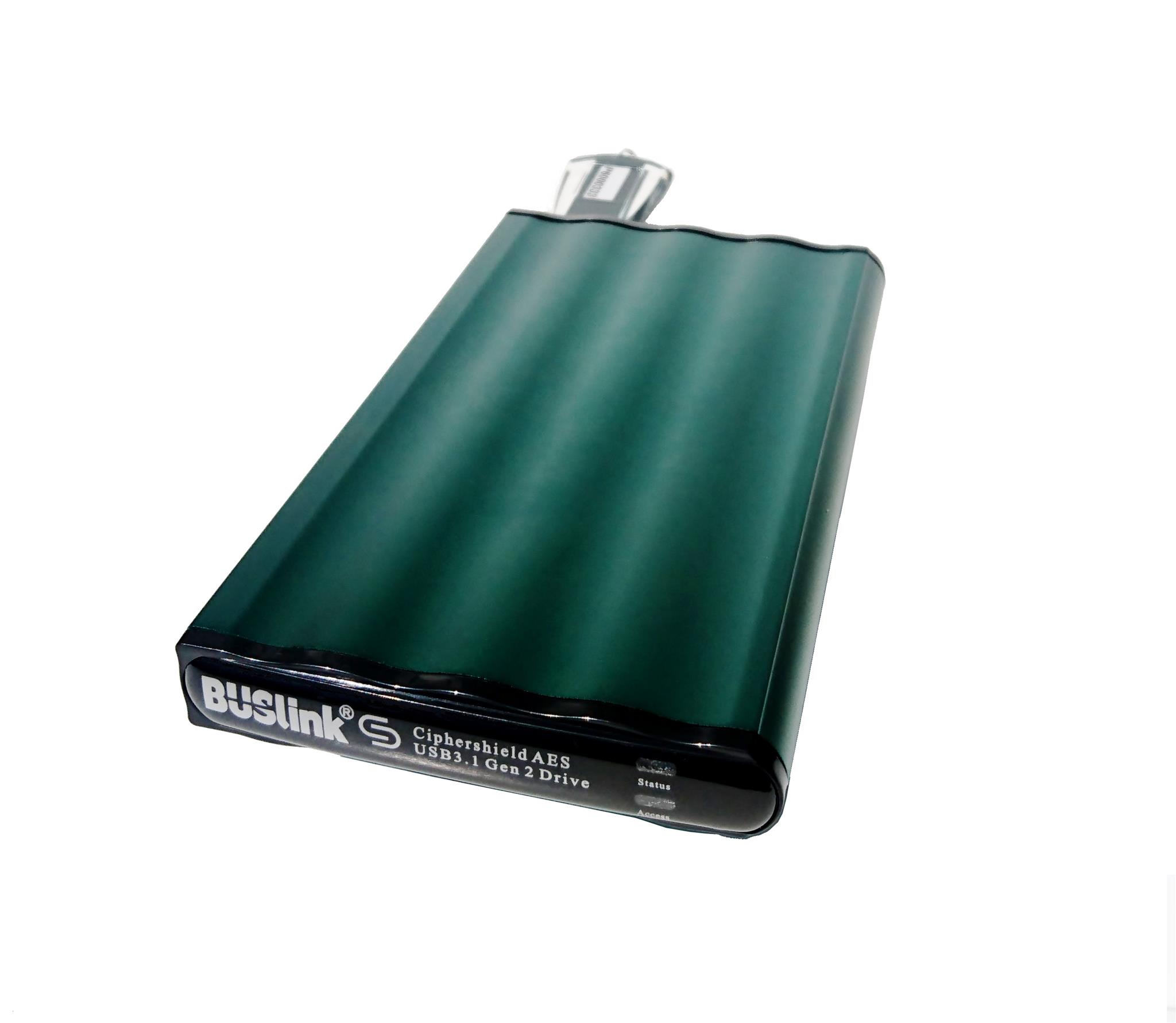 CipherShield SSD USB-A 3.2 Gen 2 10Gbps Disk-On-The-Go Encrypted