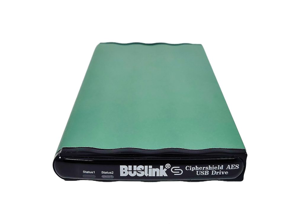 SSD USB-A 3.2 Gen 2/eSATA CipherShield FIPS 140-2 HIPAA 256-bit AES ...